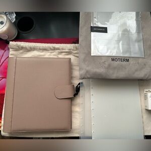 Moterm - HP Classic Leather Planner Cover - Taupe